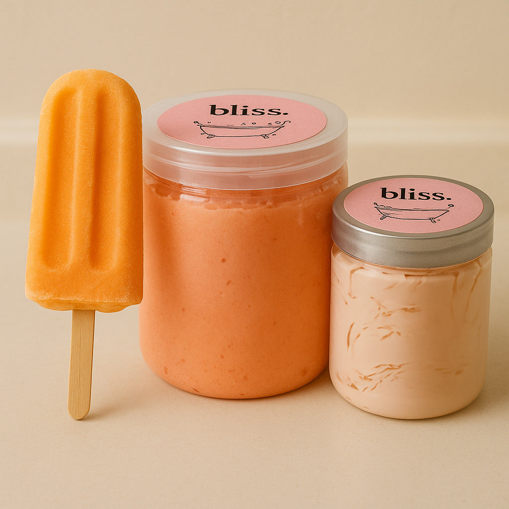 Orange Creamsicle Foaming Shower Scrub / Body Butter