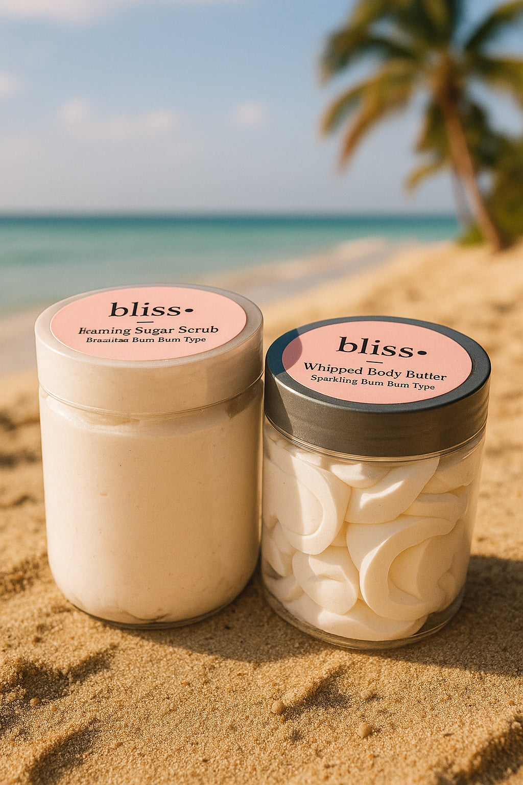 Bum Bum Type Foaming Shower Scrub / Body Butter