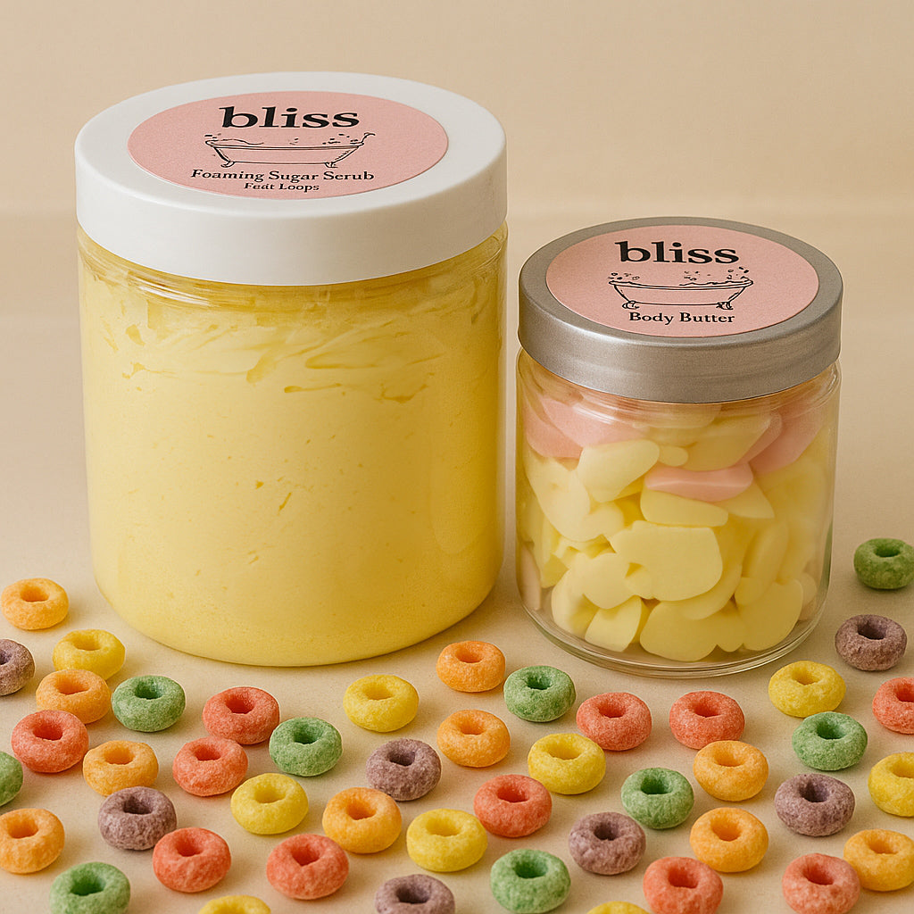 Fruit Loops Foaming Shower Scrub / Body Butter