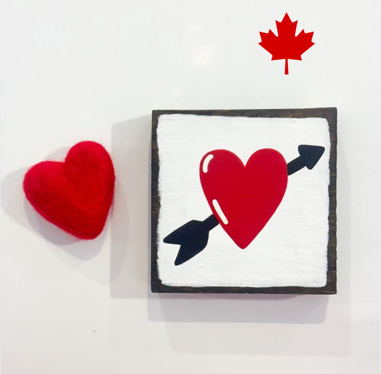 Heart Arrow Shelf Sitter