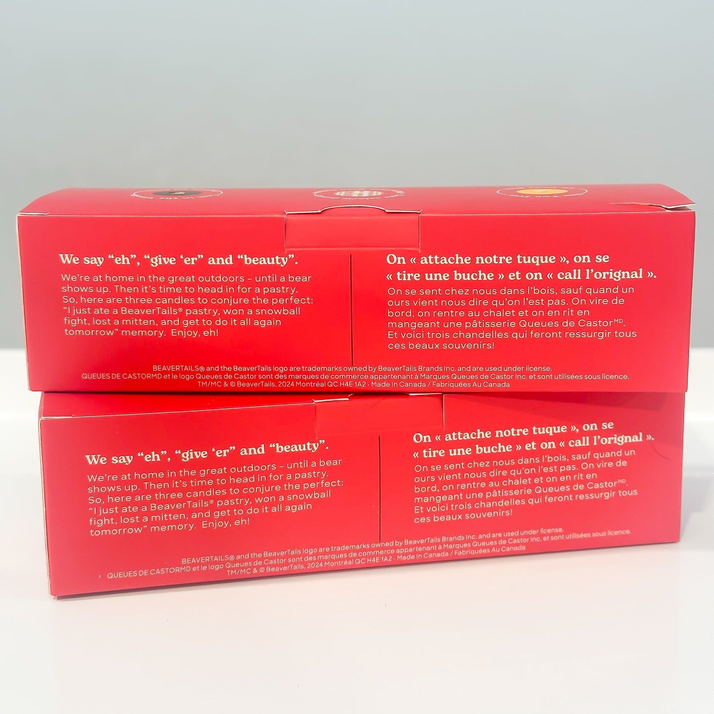 Beavertails 3 Pack Boxed Candle Collection