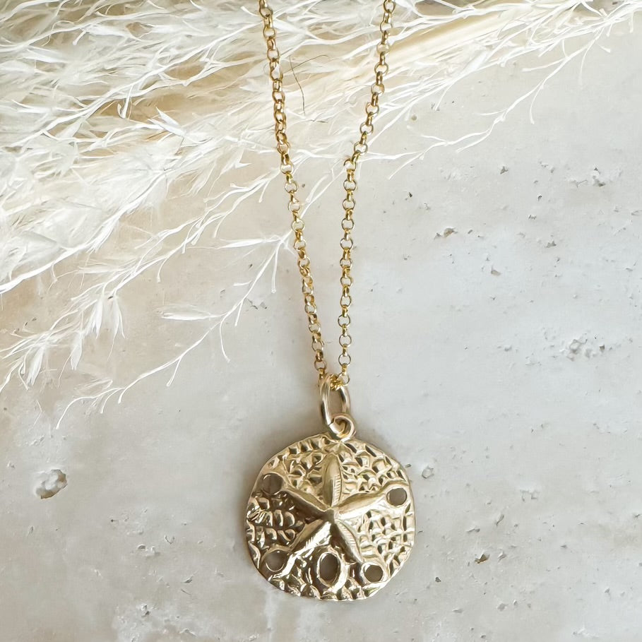 Sand Dollar Gold Filled Necklace