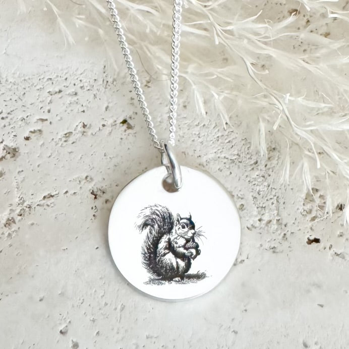 Squirrel Necklace