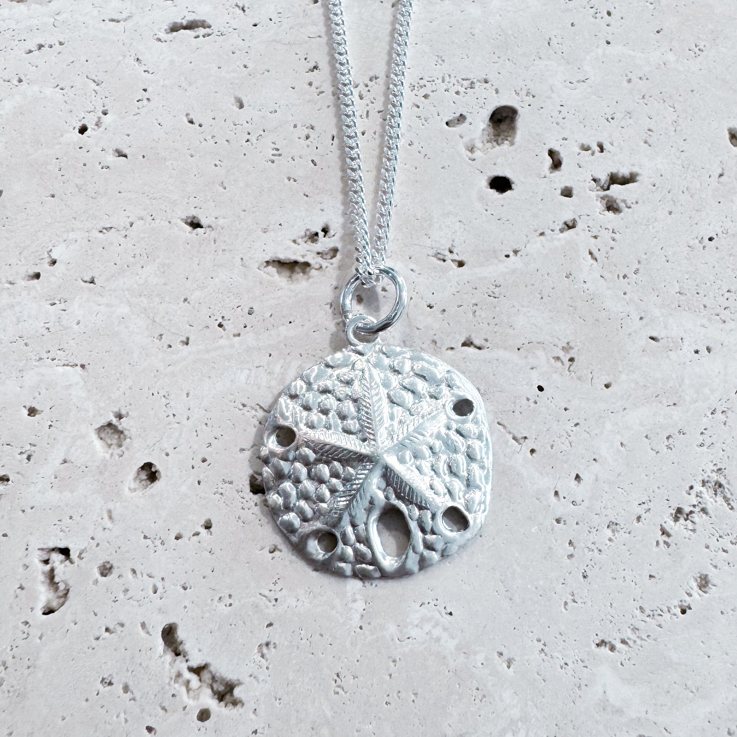 Sand Dollar Charm Necklace