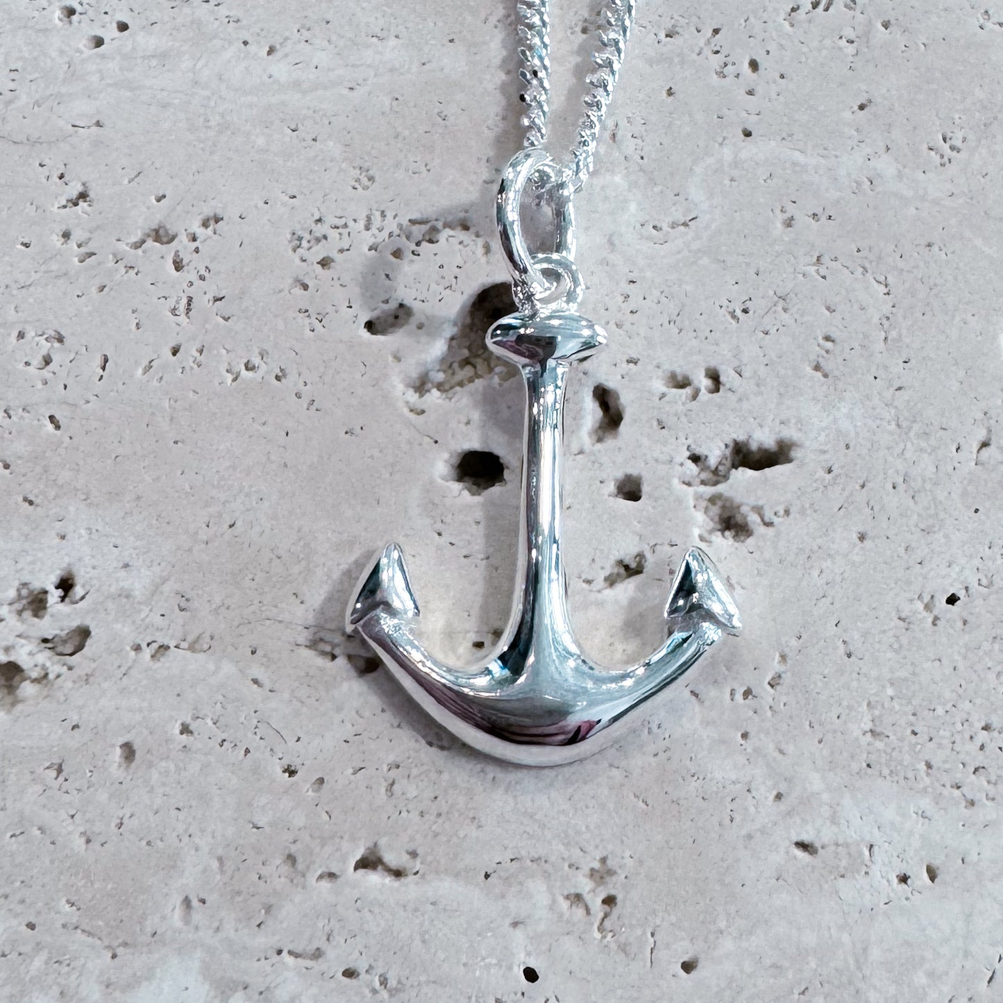 Anchor Charm Necklace