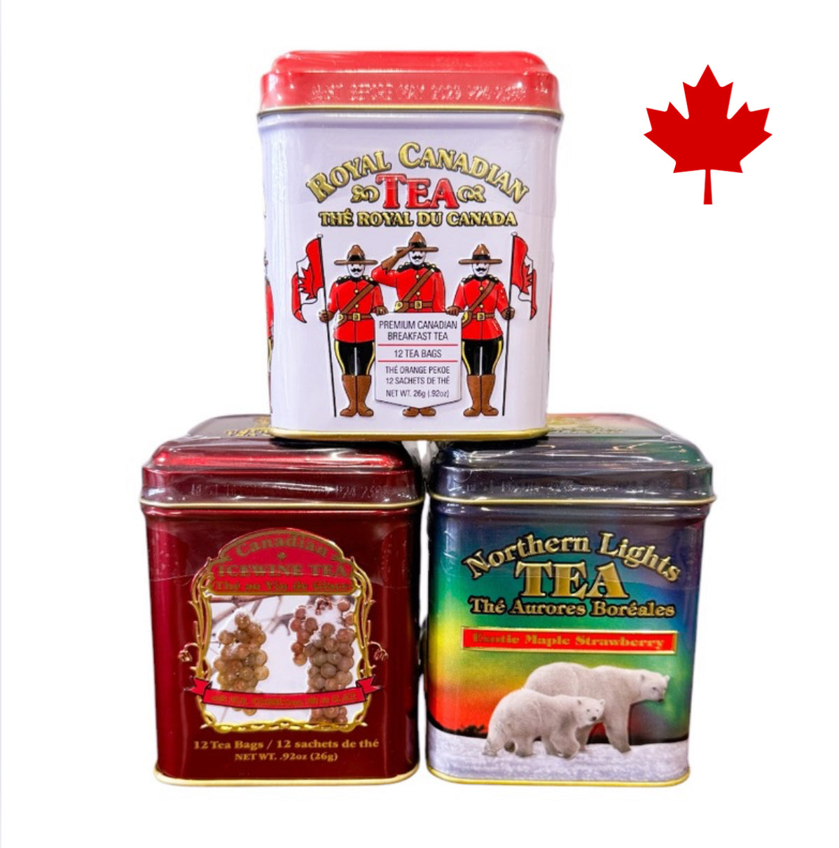 Canada Proud Tea Tin