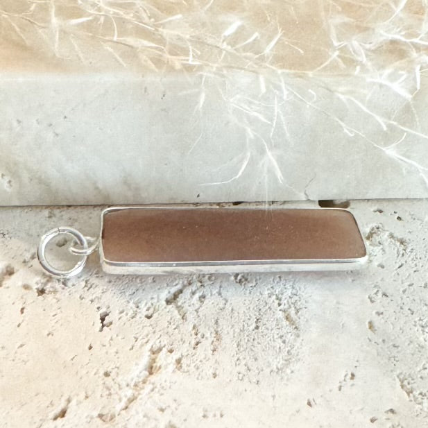 Peach Moonstone Gemstone Necklace