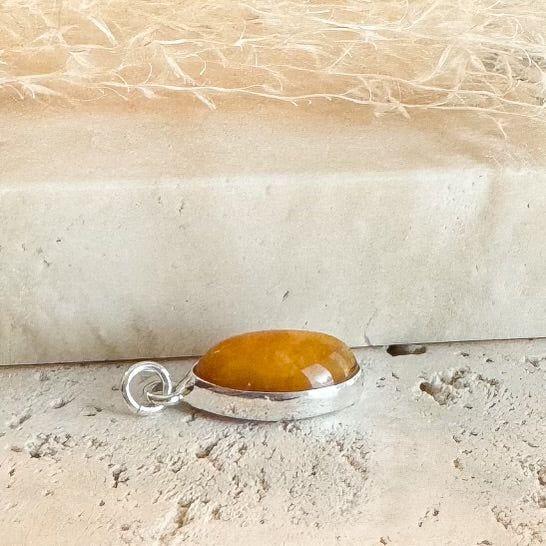 Butter Amber Gemstone Necklace