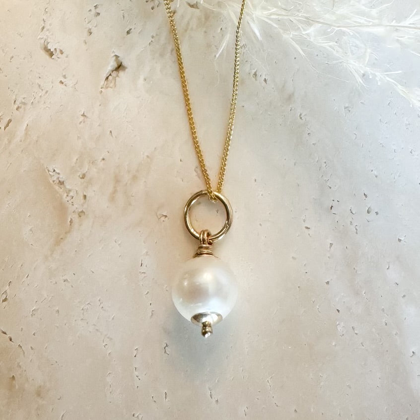 Freshwater Pearl Gold Filled Necklace