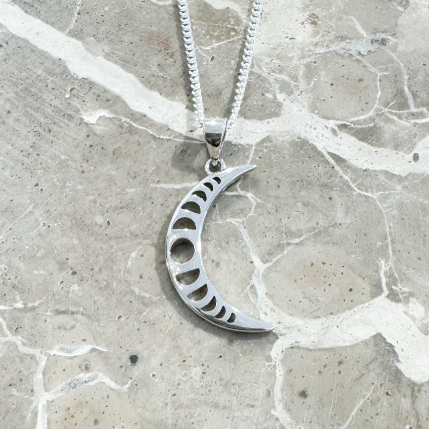 Moon Phases Necklace