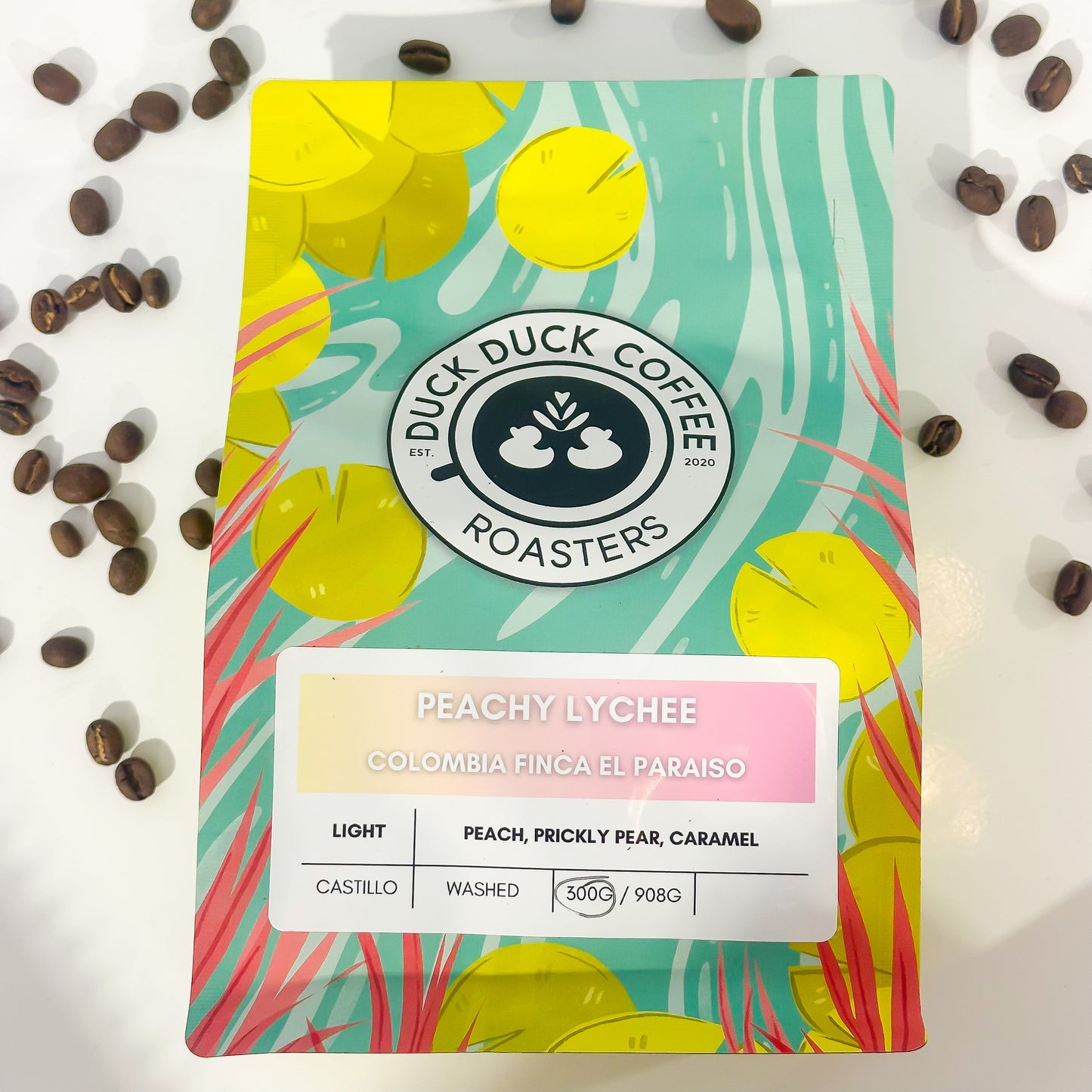 Duck Duck Coffee Peachy Lychee