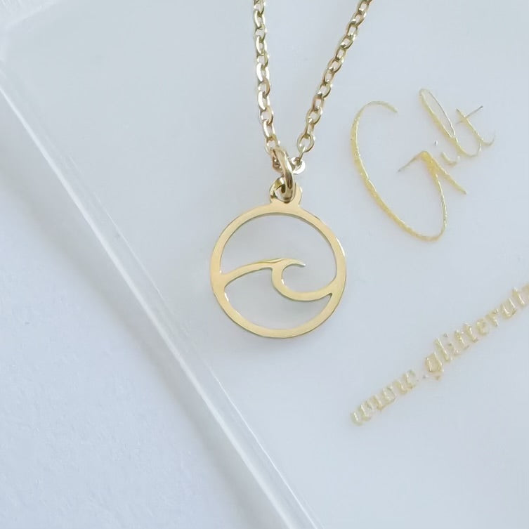 Ocean Wave Necklace