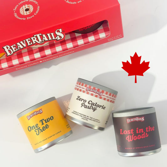 Beavertails 3 Pack Boxed Candle Collection