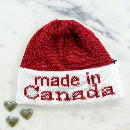 Made in Canada Newborn Baby Hat