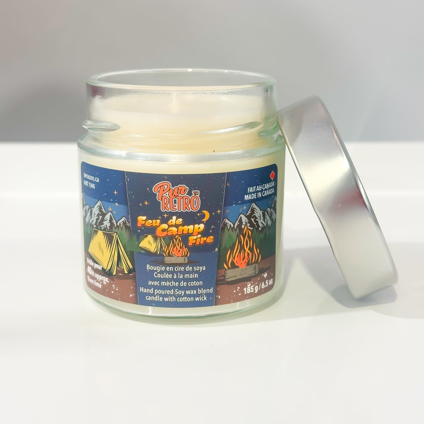 Campfire Candle