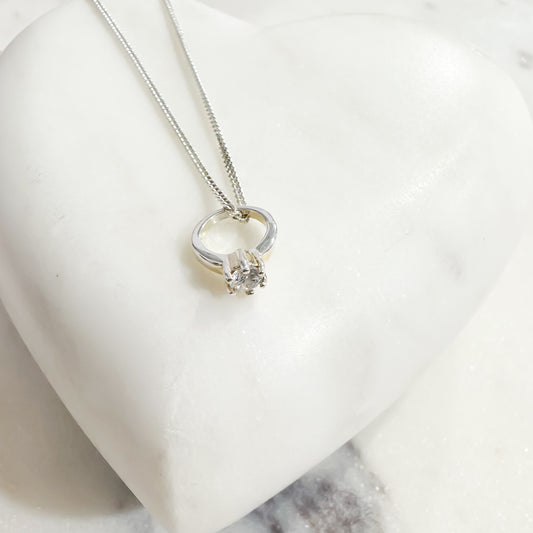 Promise Ring Necklace