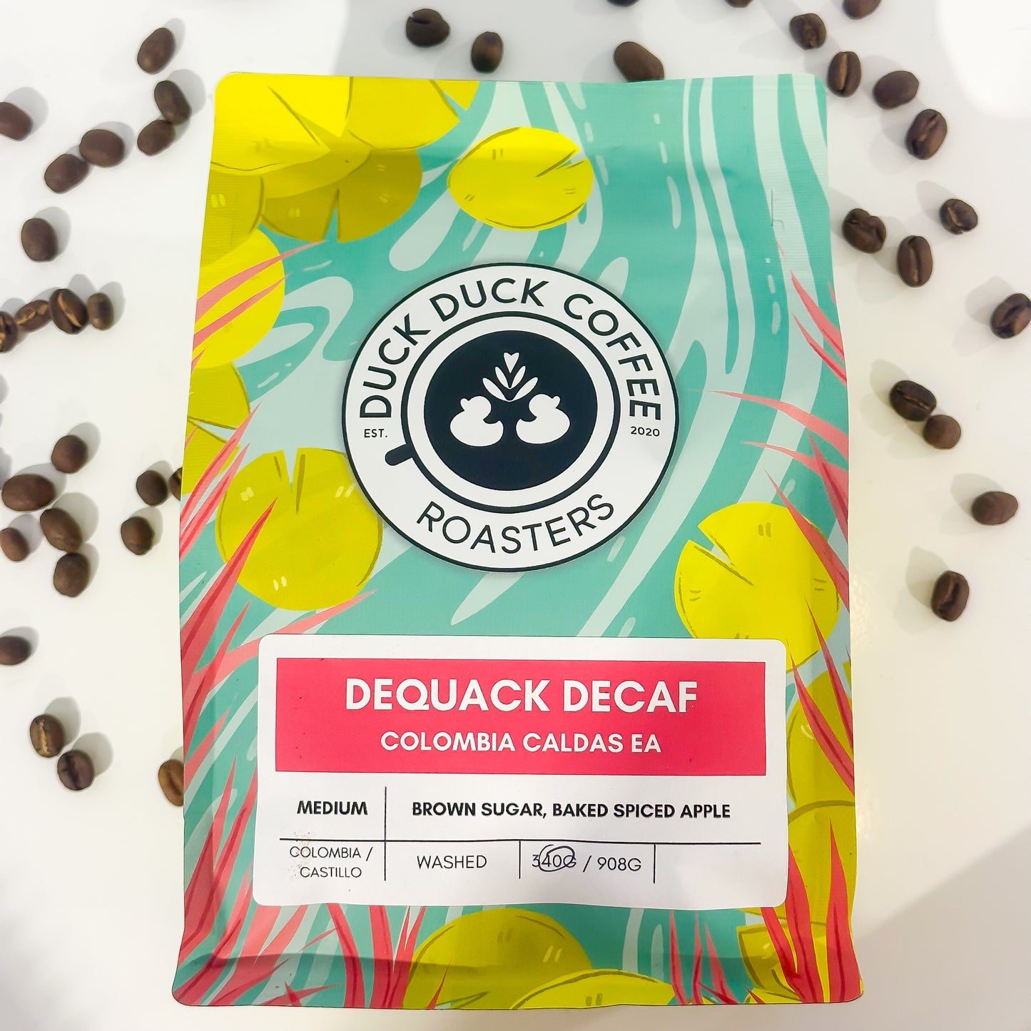 Duck Duck Coffee Dequack Decaf