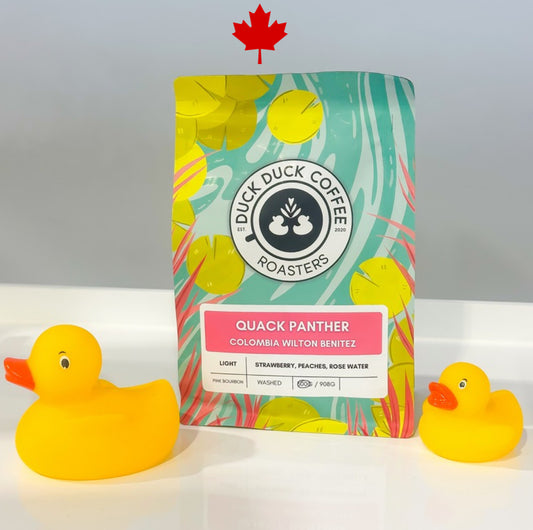 Duck Duck Coffee Quack Panther