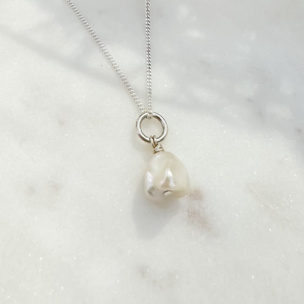 Dainty Keshi Pearl Necklace