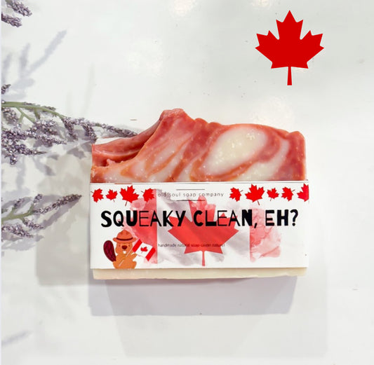 Squeaky Clean, Eh? Soap