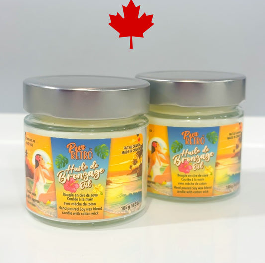 Bronzing Oil Candle