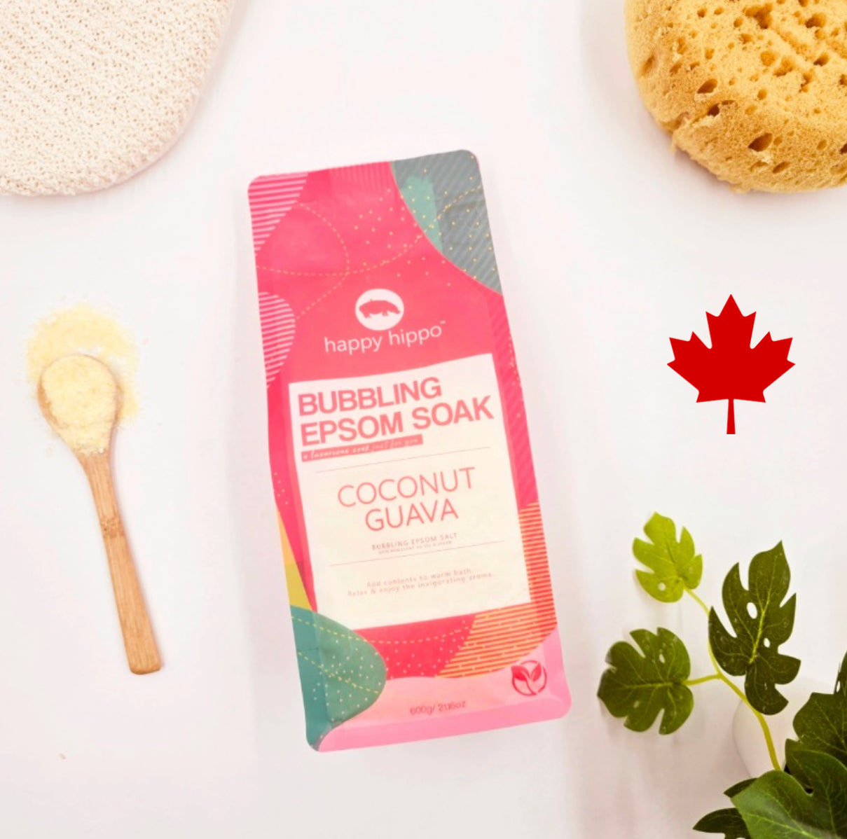 Coconut Guava Bubbling Epsom Soak